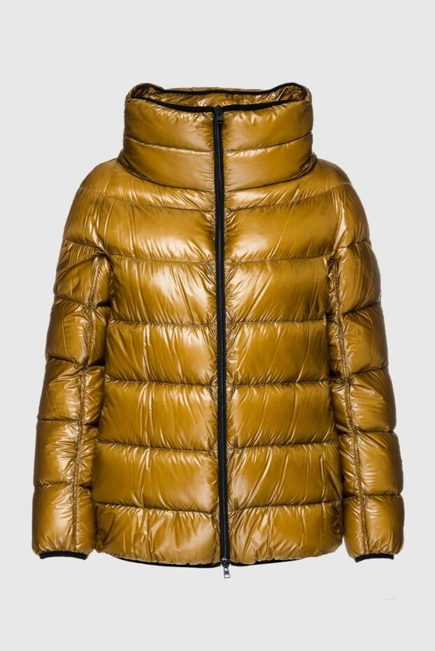 Herno woman women's yellow polyamide down jacket 157799 - photo 1