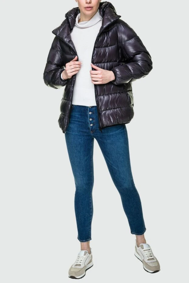 Herno woman gray polyamide down jacket for women buy with prices and photos 157801 - photo 2