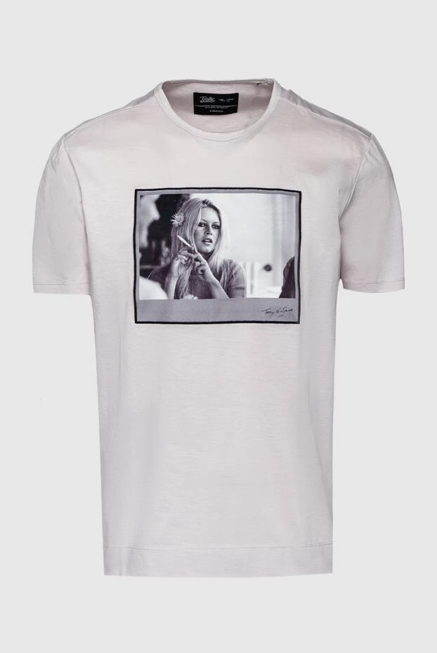Limitato мужские футболка из хлопка белая мужская купить с ценами и фото 157835 - фото 1