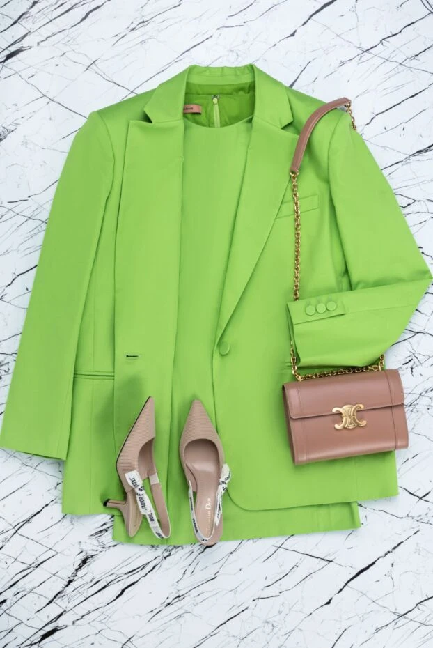 The Andamane green cotton dress for women 157854 - photo 2