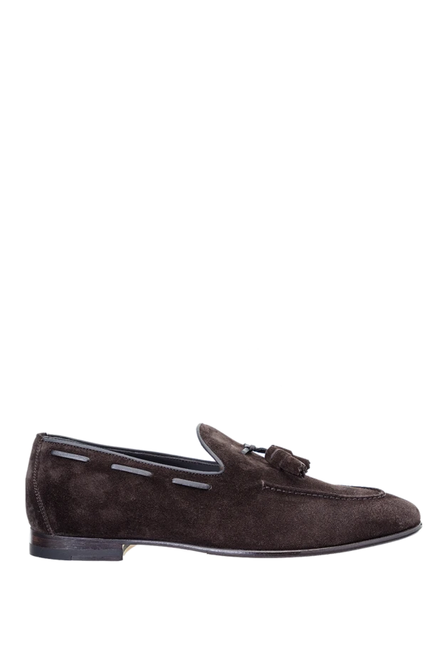 Pellettieri di Parma man brown nubuck loafers for men buy with prices and photos 157870 - photo 1