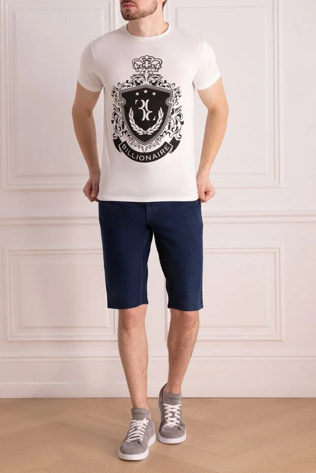 Billionaire man white cotton t-shirt for men buy with prices and photos 157886 - photo 2