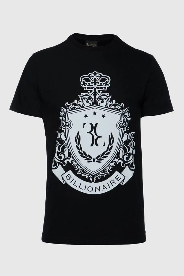 Billionaire man black cotton t-shirt for men buy with prices and photos 157887 - photo 1