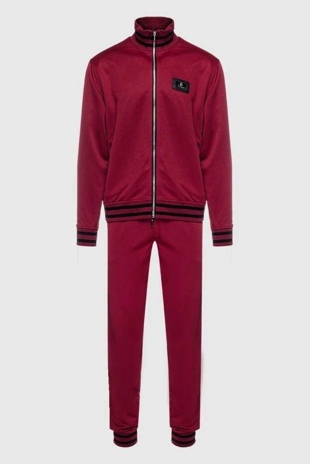 Billionaire man men's sports suit made of polyester and cotton, burgundy buy with prices and photos 157899 - photo 1