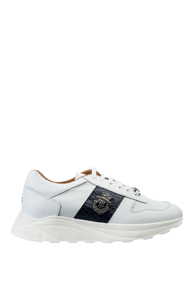 Billionaire man white leather sneakers for men buy with prices and photos 157901 - photo 1