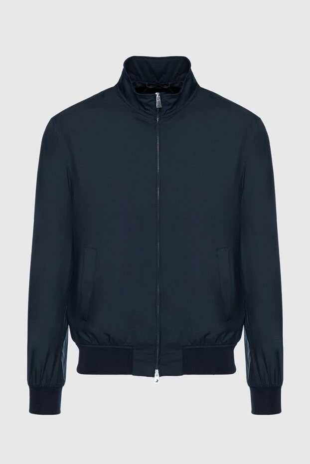 Tombolini мужские куртка из полиуретана синяя мужская купить с ценами и фото 157931 - фото 1