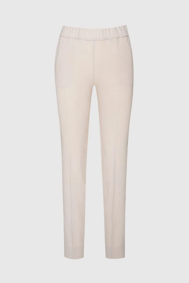 D.Exterior woman beige polyester trousers for women buy with prices and photos 157933 - photo 1