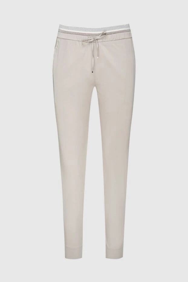 D.Exterior woman beige viscose trousers for women 157934 - photo 1