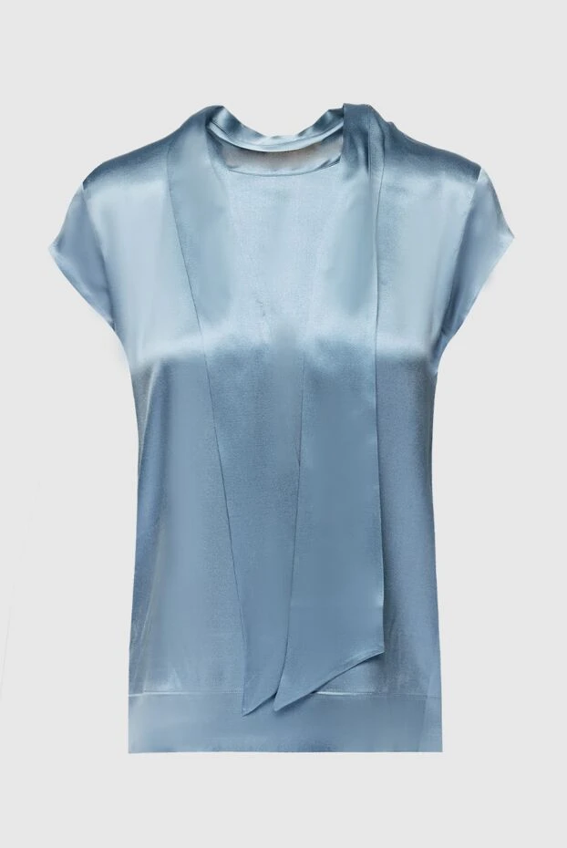 D.Exterior woman blue silk blouse for women buy with prices and photos 157941 - photo 1