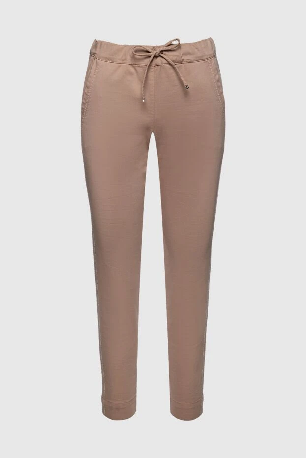 D.Exterior woman beige cotton trousers for women buy with prices and photos 157944 - photo 1