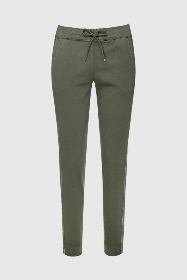 D.Exterior женские брюки из хлопка зеленые женские купить с ценами и фото 157962 - фото 1