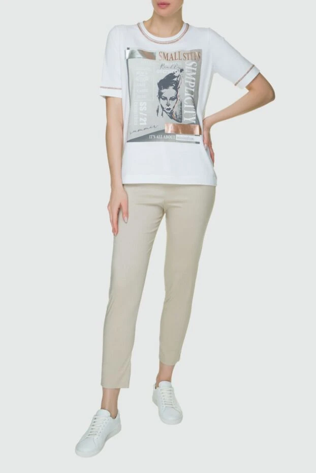 D.Exterior женские футболка белая женская купить с ценами и фото 157977 - фото 2