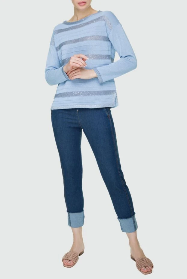 D.Exterior woman blue jumper for women 157985 - photo 2