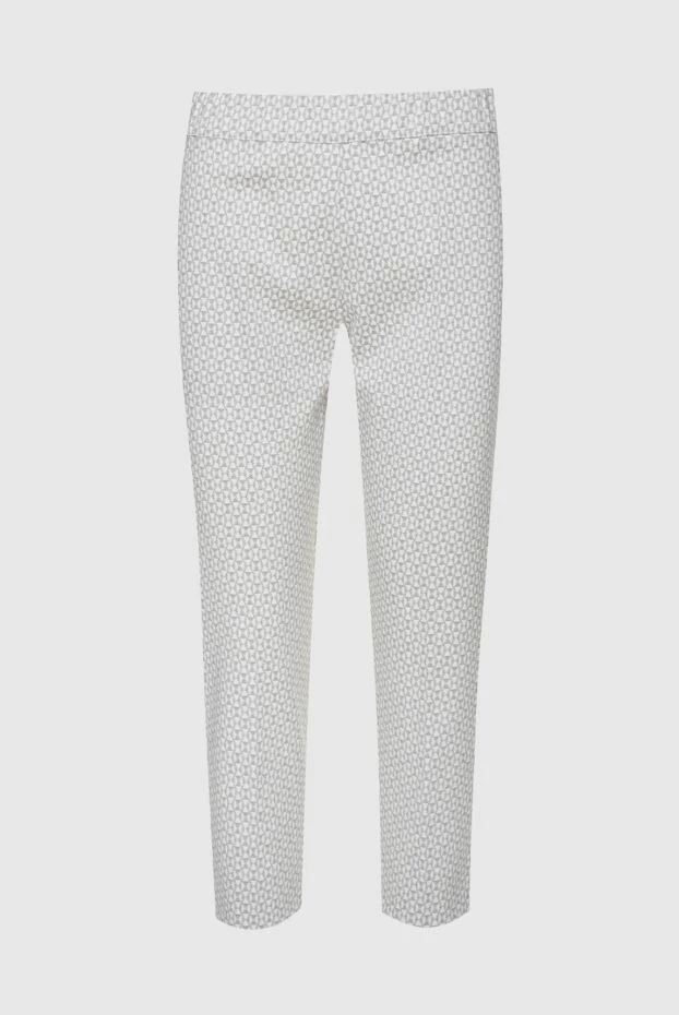 D.Exterior woman white cotton and polyamide trousers for women buy with prices and photos 157986 - photo 1