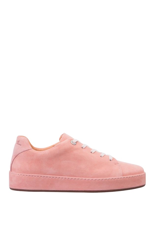 Loro Piana woman pink suede sneakers for women buy with prices and photos 157999 - photo 1