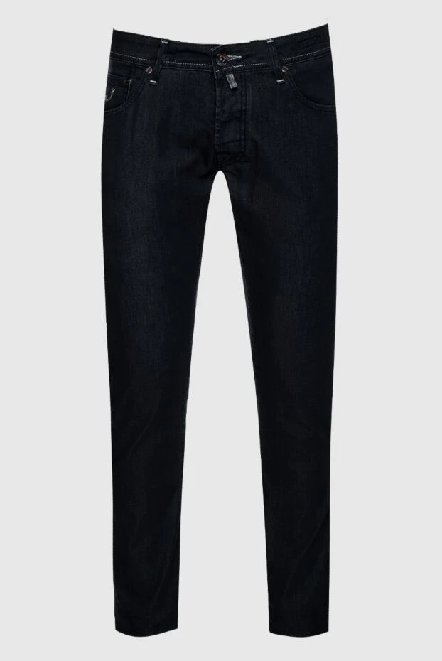 Jacob Cohen мужские джинсы из хлопка и полиэстера черные мужские купить с ценами и фото 158043 - фото 1