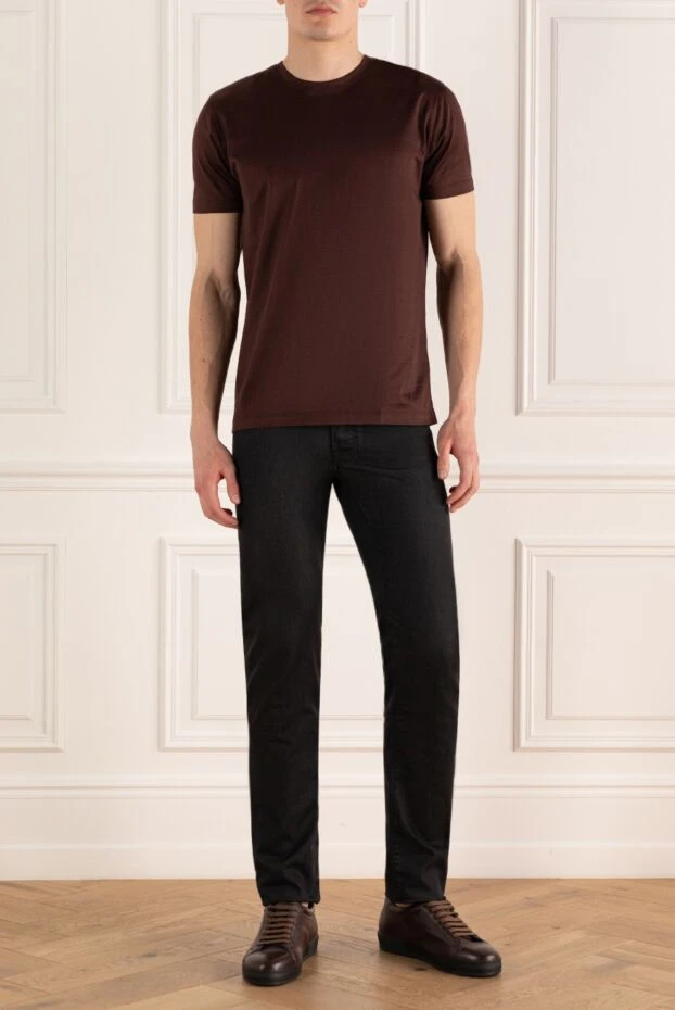 Jacob Cohen man cotton and polyester jeans black for men buy with prices and photos 158043 - photo 2