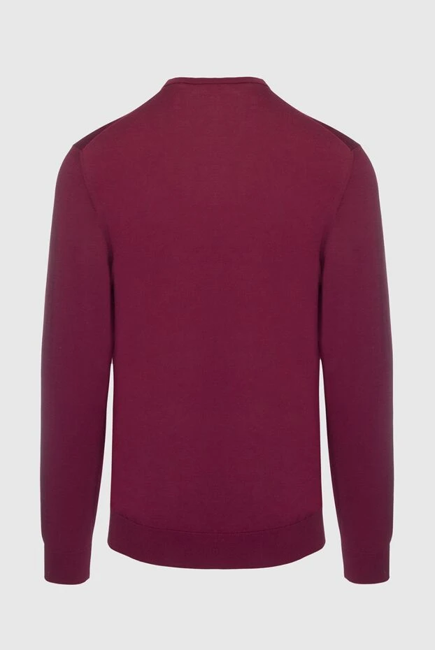 Cesare di Napoli man cotton jumper burgundy for men buy with prices and photos 158144 - photo 2