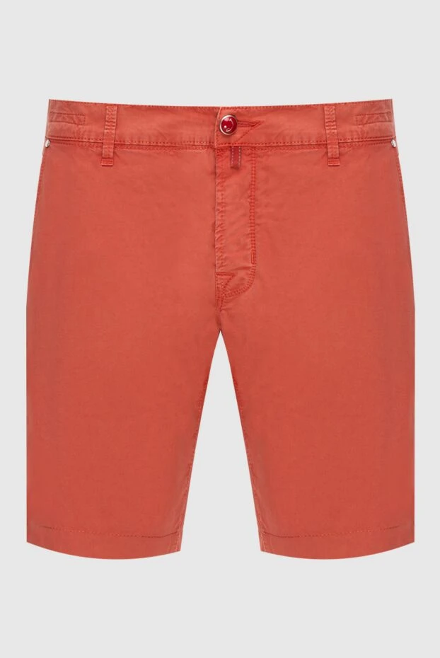 Jacob Cohen мужские шорты из хлопка и эластана оранжевые мужские купить с ценами и фото 158215 - фото 1