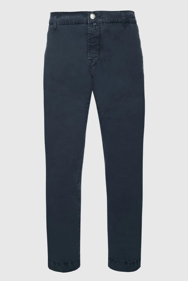 Jacob Cohen мужские джинсы из хлопка синие мужские купить с ценами и фото 158216 - фото 1