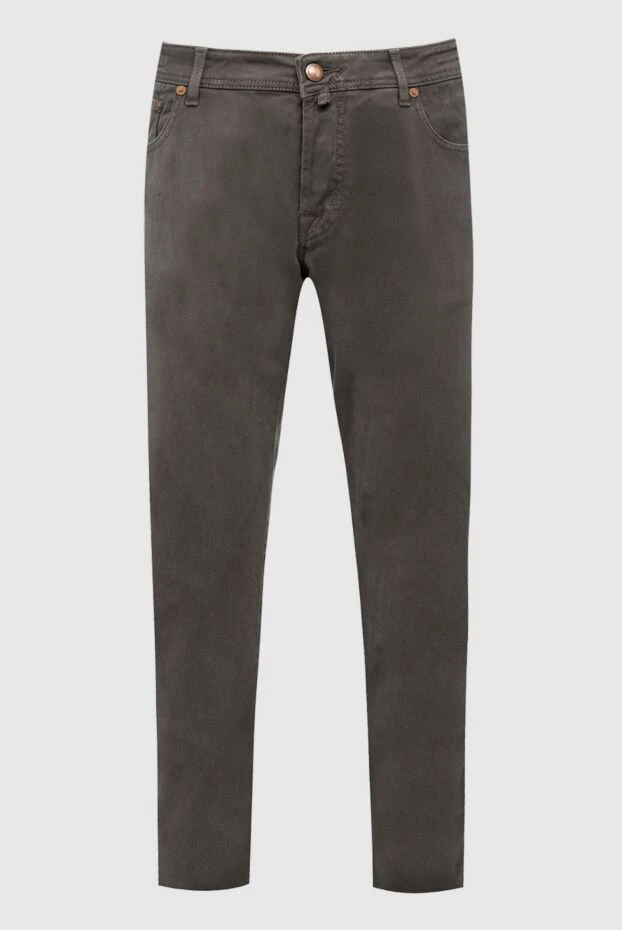 Jacob Cohen чоловічі джинси з бавовни коричневі чоловічі купити фото з цінами 158217 - фото 1