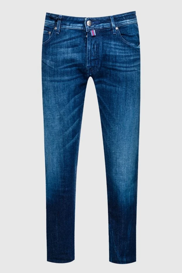 Jacob Cohen man blue cotton jeans for men buy with prices and photos 158218 - photo 1
