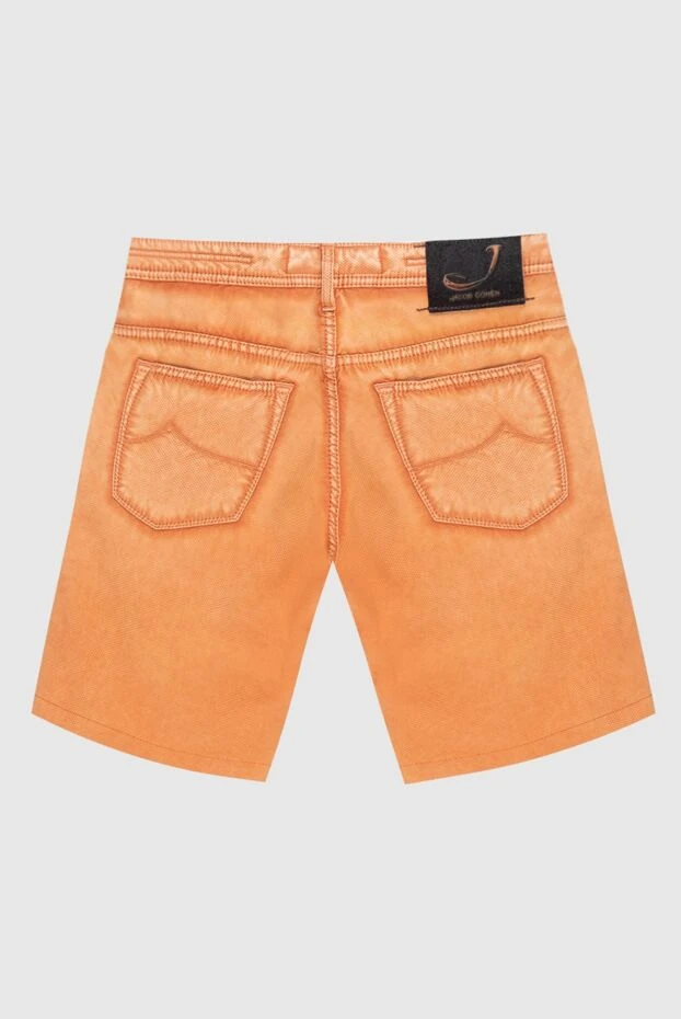 Jacob Cohen мужские шорты из хлопка оранжевые мужские купить с ценами и фото 158225 - фото 2