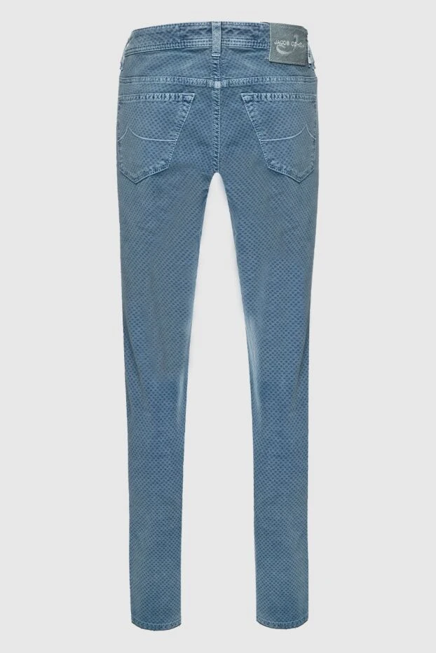 Jacob Cohen мужские джинсы из хлопка синие мужские купить с ценами и фото 158226 - фото 2