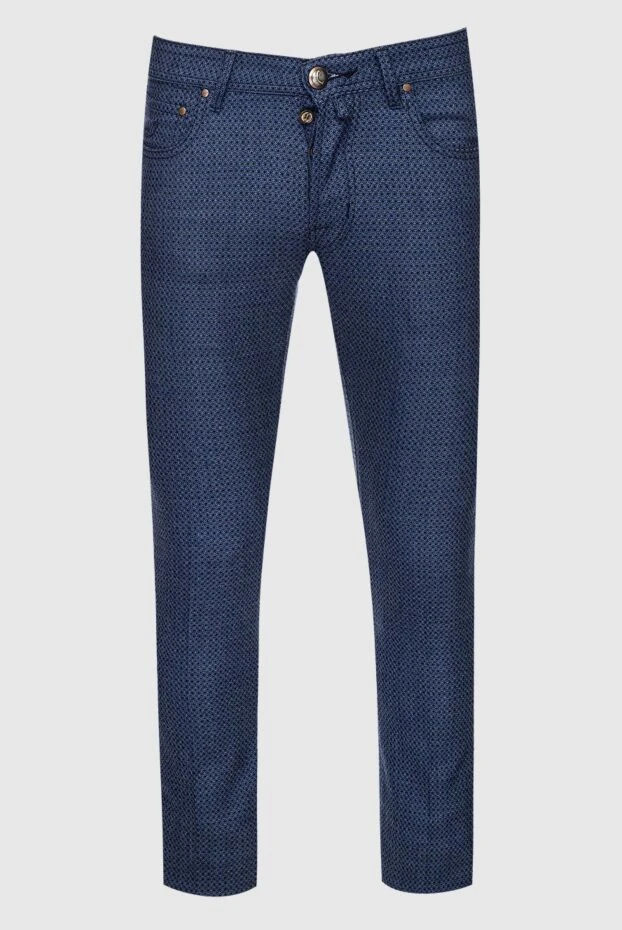 Jacob Cohen мужские шорты из шерсти синие мужские купить с ценами и фото 158227 - фото 1