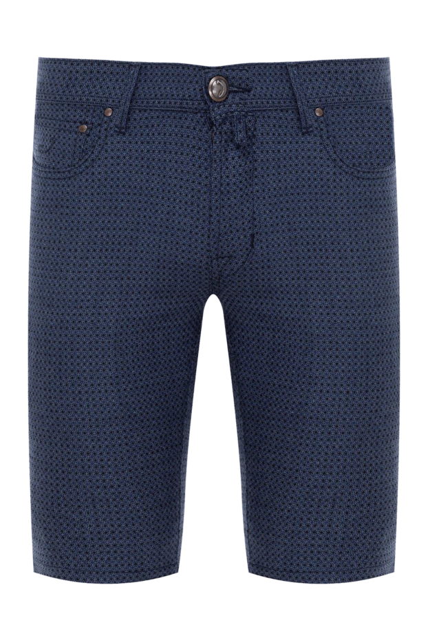 Jacob Cohen man blue wool shorts for men buy with prices and photos 158227 - photo 1