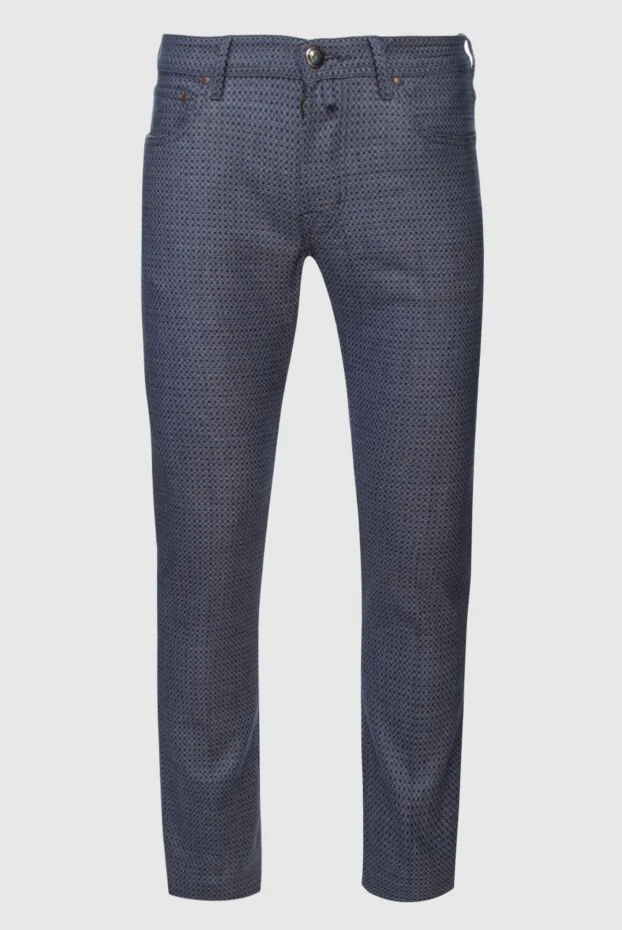 Jacob Cohen мужские джинсы из шерсти серые мужские купить с ценами и фото 158228 - фото 1