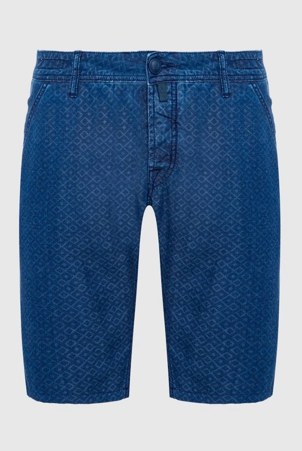 Jacob Cohen мужские шорты из лиоцелла синие мужские купить с ценами и фото 158232 - фото 1