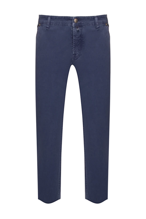 Jacob Cohen man blue cotton jeans for men buy with prices and photos 158251 - photo 1