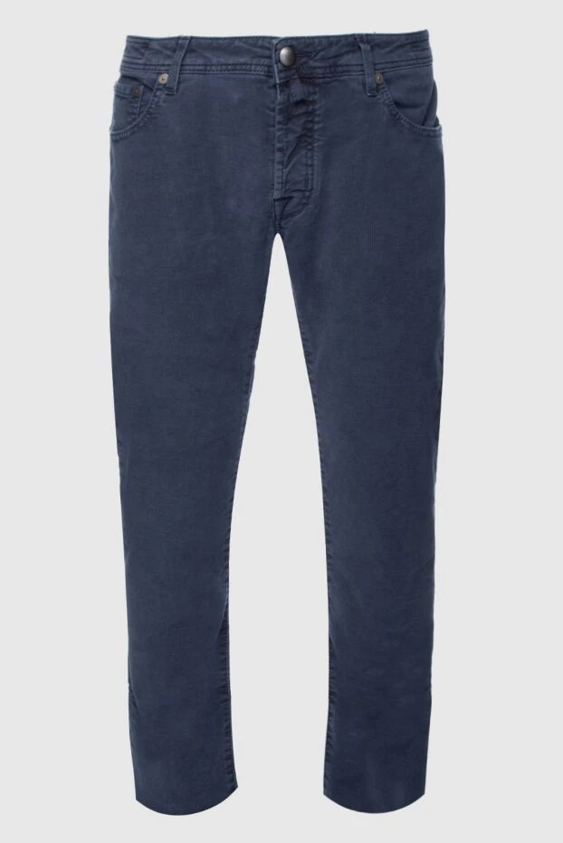 Jacob Cohen мужские джинсы из хлопка и полиэстера серые мужские купить с ценами и фото 158252 - фото 1