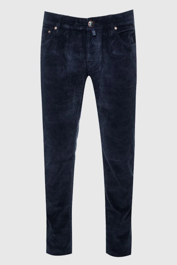 Jacob Cohen man blue cotton jeans for men buy with prices and photos 158256 - photo 1