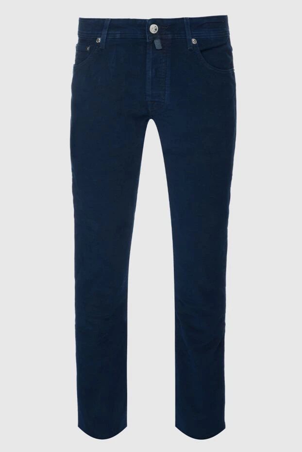 Jacob Cohen man blue cotton jeans for men buy with prices and photos 158258 - photo 1