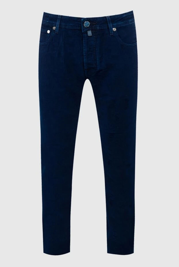 Jacob Cohen мужские джинсы из хлопка синие мужские купить с ценами и фото 158259 - фото 1