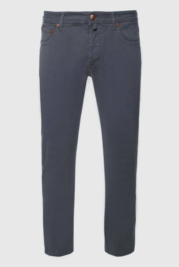 Jacob Cohen man gray cotton jeans for men 158263 - photo 1