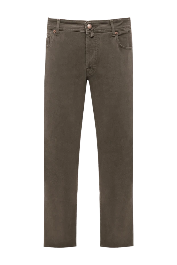 Jacob Cohen green cotton jeans for men 158304 - photo 1