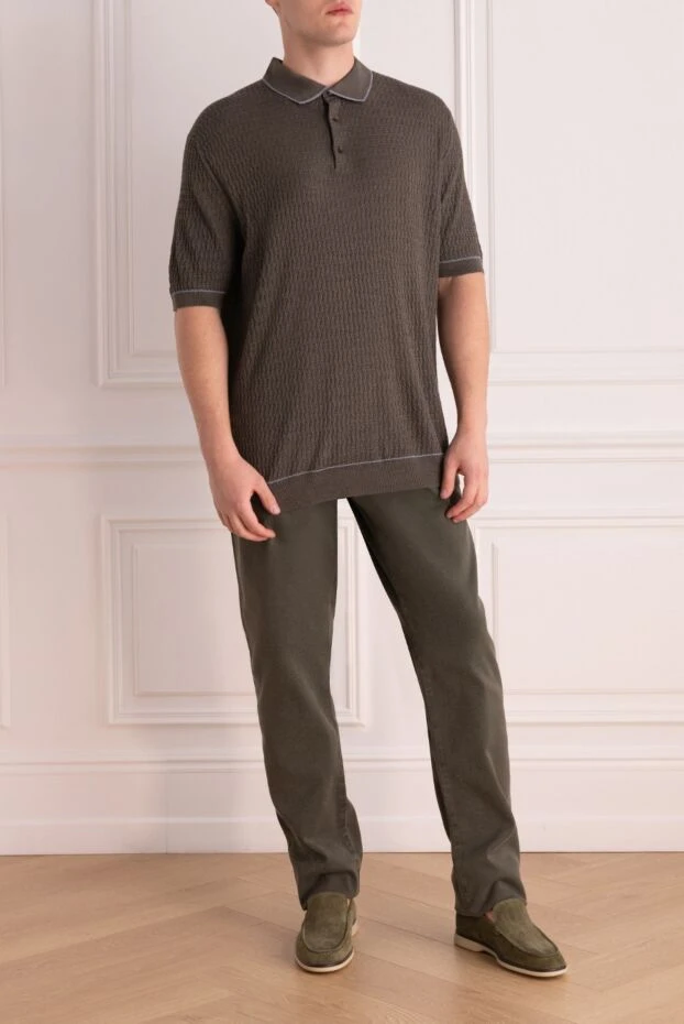 Jacob Cohen man cotton jeans green for men buy with prices and photos 158304 - photo 2