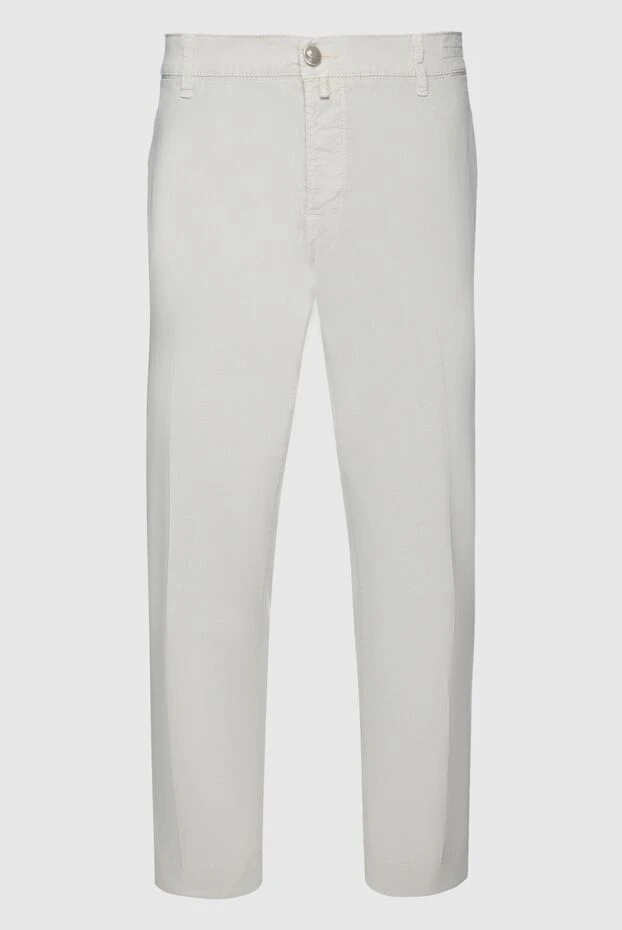 Jacob Cohen мужские джинсы из хлопка белые мужские купить с ценами и фото 158306 - фото 1