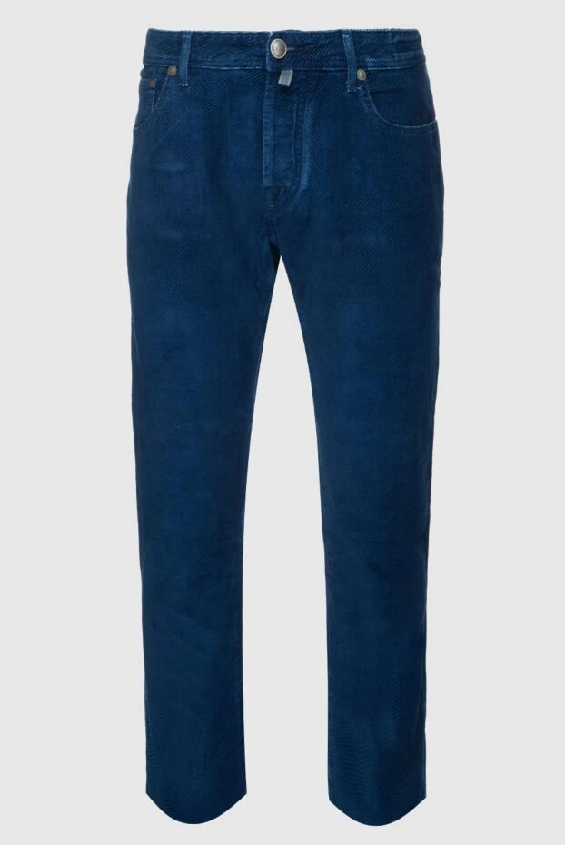 Jacob Cohen man blue cotton jeans for men buy with prices and photos 158308 - photo 1