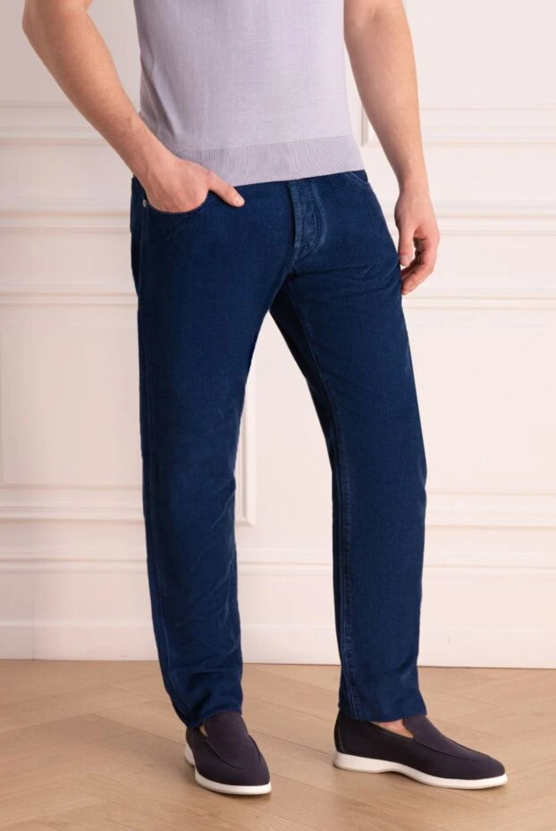 Jacob Cohen man blue jeans for men 164585 - photo 3