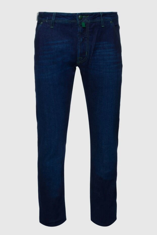 Jacob Cohen мужские джинсы из хлопка синие мужские купить с ценами и фото 158309 - фото 1