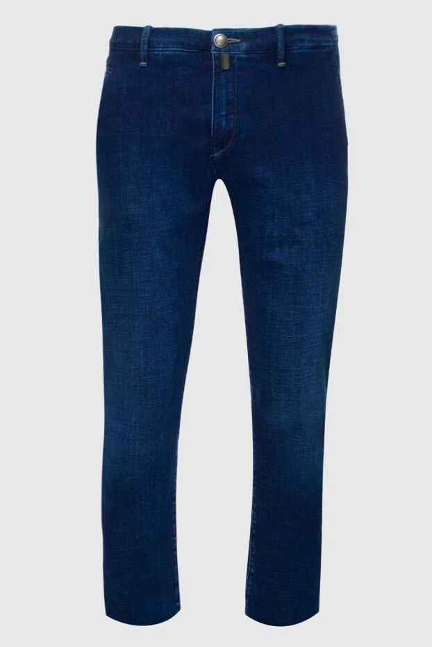 Jacob Cohen мужские джинсы из хлопка синие мужские купить с ценами и фото 158317 - фото 1