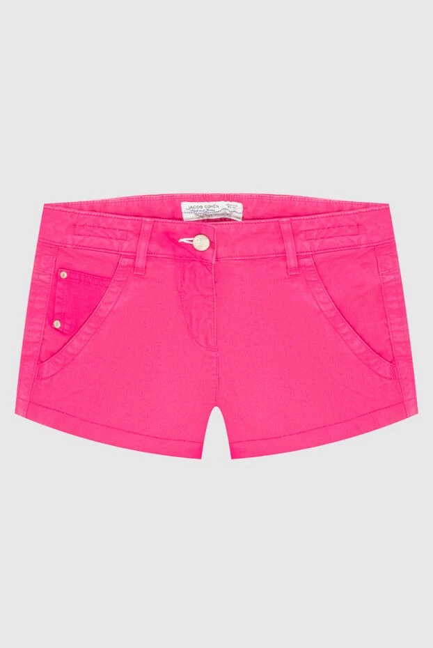 Jacob Cohen woman pink cotton shorts for women buy with prices and photos 158320 - photo 1