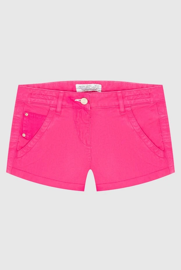Jacob Cohen hot pink ultra shorts with a rounded cutout at the thigh 196907 - photo 1