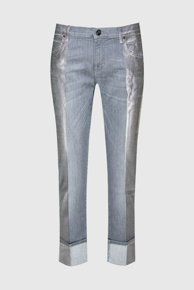 Jacob Cohen жіночі джинси з бавовни сірі жіночі купити фото з цінами 158330 - фото 1
