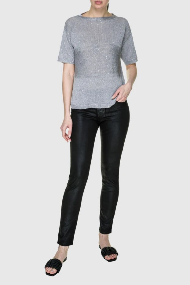 Jacob Cohen woman black jeans for women buy with prices and photos 158337 - photo 2