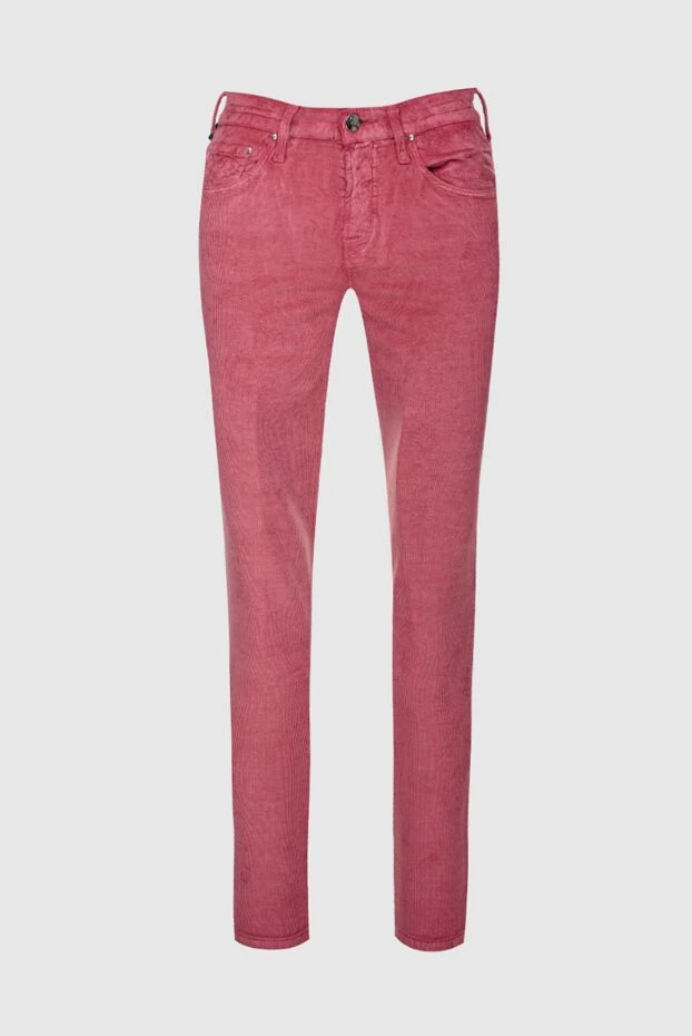 Jacob Cohen женские джинсы розовые женские купить с ценами и фото 158340 - фото 1